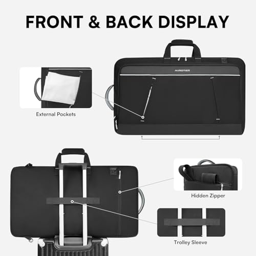 AUROTIER DJ Controller Bag for DDJ FLX10/DDJ REV5/DDJ GRV6/DDJ FLX6/DDJ 1000/DDJ 800, Padded DJ Backpack with Multi-pocket for 17 Inch Laptop, DJ Carrying Mixer Case for DJ Equipment, Grey - color: Grey