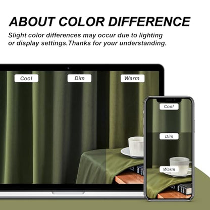 Velvet Pinch Pleated Curtains Extra Wide Green Drapes W60xL102 - color: Olive Green, size: 60"W x 102"L (Pack of 2)