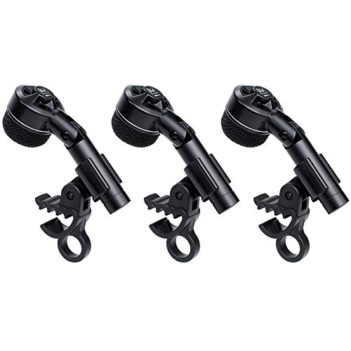 Electro-Voice ND44 Dynamic Tight Cardioid Instrument Microphone (3-Pack) Bundle