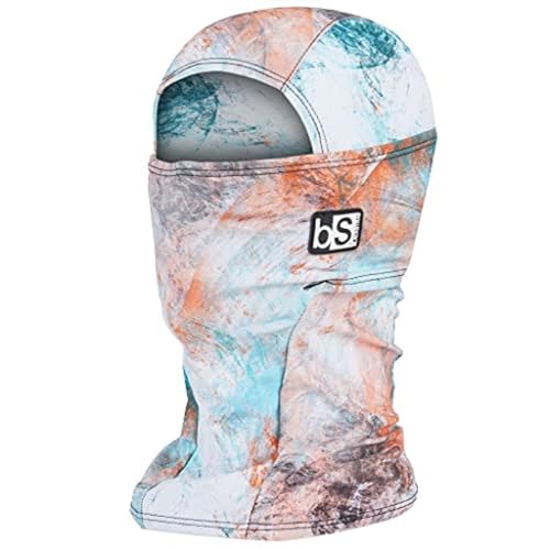 BLACKSTRAP Hood Balaclava Face Mask – Cold Weather Ski Mask, Breathable, Moisture-Wicking, and Helmet-Compatible - color: Pastels
