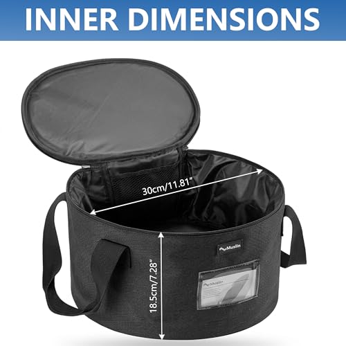 Musiin Custom Instrument Accessories Bag for Audio Cables & Adapters etc