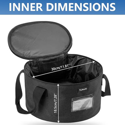 Musiin Custom Instrument Accessories Bag for Audio Cables & Adapters etc