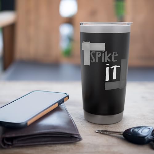 Spike It – Subtle Backstage Theater Tech Crew Gaff Tape Stainless Steel Insulated Tumbler