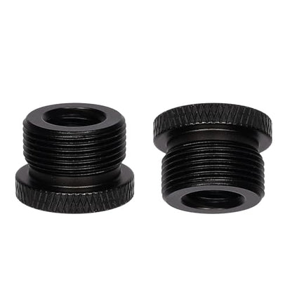 SAVITA 2pcs Mic Foot Adapter, 3/8 Female to 5/8 Male Tripod Screw Thread Adapter Mount Accessories for Camera Monitor Microphone Stand - size: 3/8 à 5/8
