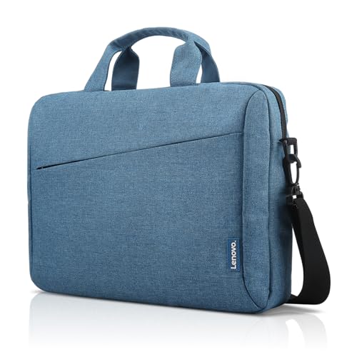 Lenovo Laptop Carrying Case T210, 15.6-Inch Laptop and Tablet, Sleek Design, Durable and Water-Repellent Fabric, Business Casual or School, GX40Q17230 Casual Toploader - Blue - color: Blue