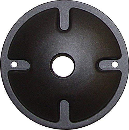 NUVO Lighting SF76/665 One Light Die Cast Aluminum Durable Outdoor Landscape Lighting Security Flood Mounting Plate, Dark Bronze - color: Bronze/Dark, size: 1 Light Mounting Plate