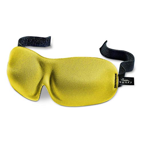 Bucky 40 Blinks No Pressure Eye Mask for Travel & Sleep - color: Gold
