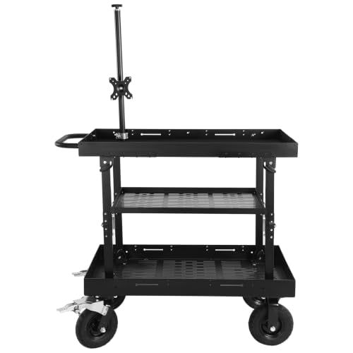 Video Production Camera Cart Workstations 300KG/661Lbs Payload