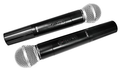 Rockville RAM15BT 15" Rechargable Powered 800W PA Speaker, 2 Mics, Bluetooth - size: 15 inch