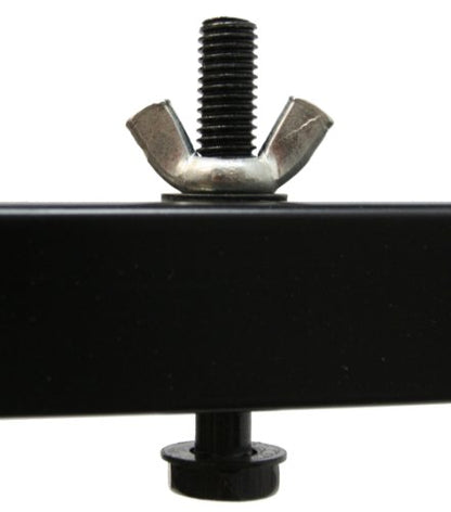 American Sound Connection ASC Pro Audio Mobile DJ Light Stand 6 Foot Height Lighting Multi Fixture T Bar Portable Tripod