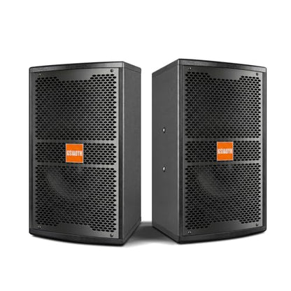 10" Passive Speaker Pair, 800W Peak Power 2-Way Karaoke Speakers, 8 Ohms for Crystal-Clear Vocals, Home Entertainment, DJ, and PA Audio; Requires an Amplifier or Receiver - size: 10 inch