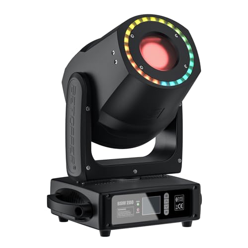 Betopper BSW200 200w Spot Beam Wash Hybrid Moving Head Light with 2.5× Zoom