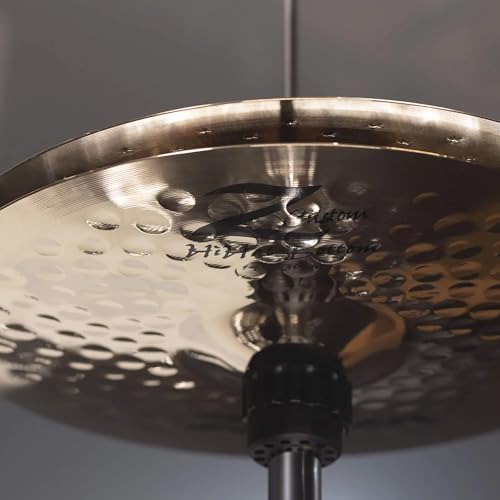 Zildjian Z40104 15" Z Custom Hi-Hats Cymbals | Crisp Chick Articulation, Tight Groove Control, Clean Stick Response, Built for Any Drum Set, Pro Bronze Alloy Build - size: 15-Inch