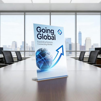 Acrylic Sign Holder 8.5 x 11 Inch, Clear Double Side Vendor Booth Stand Table Sign Holder, Vertical Desktop Display Menu Holder(6 PACK) - size: 6 pack 8.5*11"