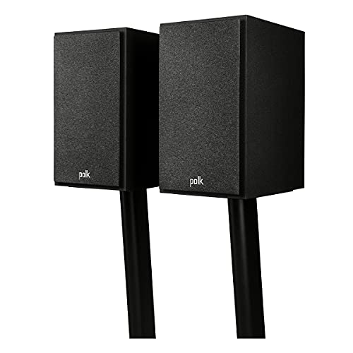 Polk Audio Monitor XT20 Bookshelf Surround Speakers (Pair, Midnight Black) - style: Surround Speakers w/ 6.5" Woofer - Pair (XT20)