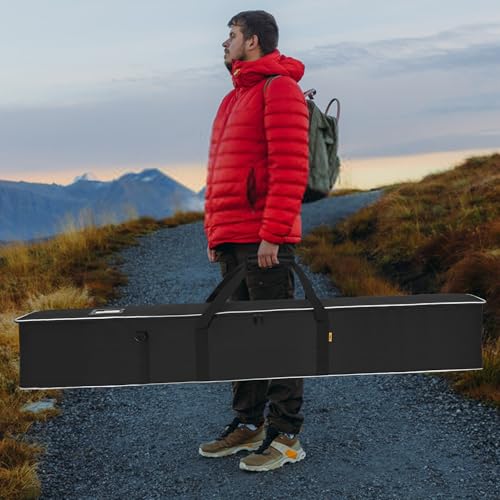 Multifunctional Tripod Bag 60 X 10.2 X 10.2 Inches / 152 X 26 X 26 cm Heavy Duty Tripod Carrying Case with Handle for Lights, Speakers, Cameras, Booms, Microphone Stands, Black - size: 60 X 10.2 X 10.2 Inch