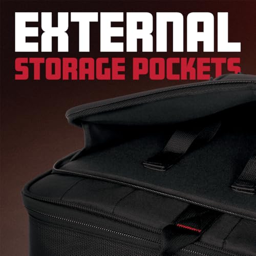 Gator Cases 15.5 x 15 x 5.5" Padded Mixer Carry Bag (G-MIXERBAG-1515) | Fits Compact Medium Format Mixers, Dual Layer Padding, Organized Cable Storage, Adjustable Removable Shoulder Strap - size: 15.5"x 15"x 5.5.", style: Medium Format