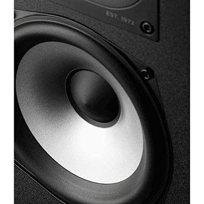 Polk Monitor XT15 Pair of Bookshelf or Surround Sound Speakers - Hi-Res Audio Certified, Dolby Atmos & DTS:X Compatible, 1" Terylene Tweeter & 5.25" Dynamically Balanced Woofer (Pair, Midnight Black) - style: Surround Speakers w/ 5.25" Woofer - Pair (XT15