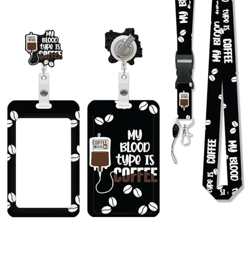 4 Pcs Cool Nurse Retractable Badge Reel Holders – Clip-On ID Badge Holders with Keyring & 24” Cord Extension – Fun Animal Nurse & Office Badge Reels for Teachers, Students & Professionals