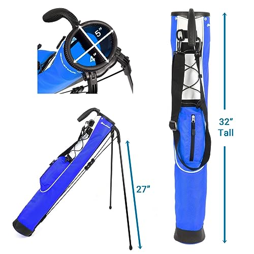 Orlimar Pitch ‘N Putt Lightweight Golf Stand Bag for Men & Women - color: Lilac Purple