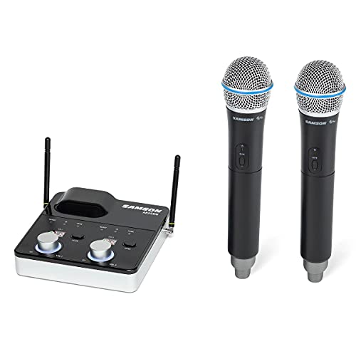 SAMSON Concert 288m Handheld Dual-Channel Wireless System (Band D) - style: Dual-Channel Band D