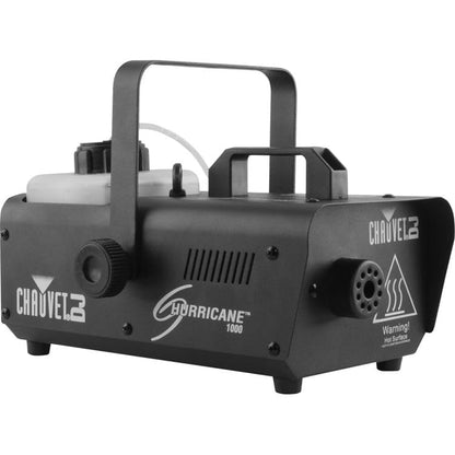 CHAUVET DJ Hurricane 1000 Compact Fog Machine with wireless Remote | Dense atmospheric haze for nightclubs, party nights, holiday displays and live events, quick heat-up, hands-free triggering - style: 1000