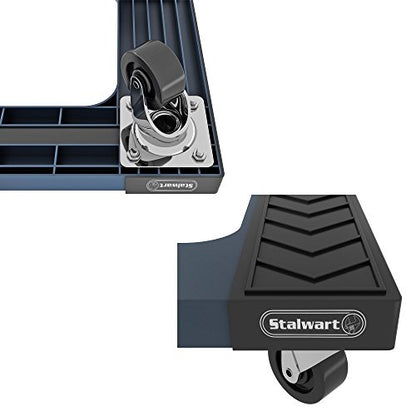 Dolly Cart - Moving Cart with Heavy-Duty Roller Wheel Casters - Holds up to 1000lbs for Moving Furniture, Appliances, and More by Stalwart - style: 1000 lbs