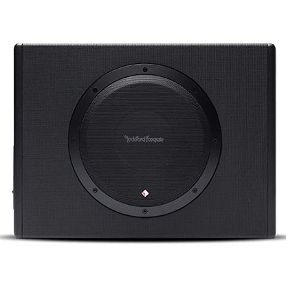 Rockford Fosgate Punch P300-10 Amplified 10" Subwoofer in Enclosure | All-in-One, Single Sub, Sealed and Powered by an Internal 300-Watt Amplifier - size: 10 Inches