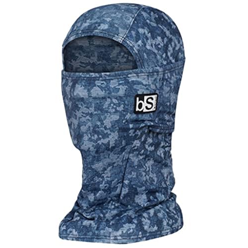 BLACKSTRAP Hood Balaclava Face Mask – Cold Weather Ski Mask, Breathable, Moisture-Wicking, and Helmet-Compatible - color: Canvas Granite