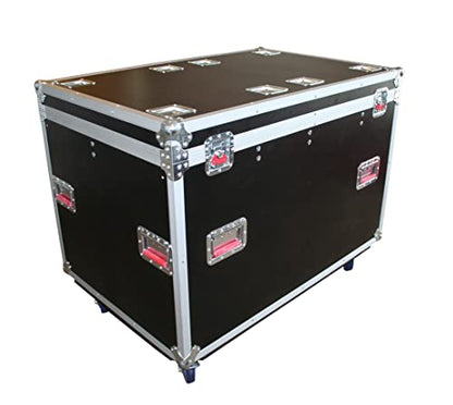 Gator Cases G-TOUR LEKO-S4 ATA Leko Style Lighting Fixture Case - color: Black, size: 10" x 10" x 32"