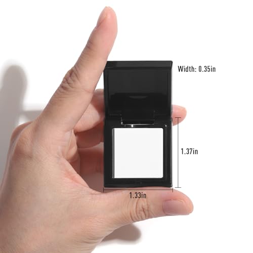 UCANBE White Single Eyeshadow Palette, Highly Pigmented Matte Eye Shadow Powder, Professional Long-Lasting Waterproof Makeup Palette - color: 07 Snow