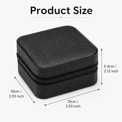 56-Piece Portable Travel Sewing Kit - Compact Emergency Sewing Kit Box with Zipper Fix Tools - Small Sewing Supplies and Accessories for Home Use & Quick Stitch Solutions - color: Black