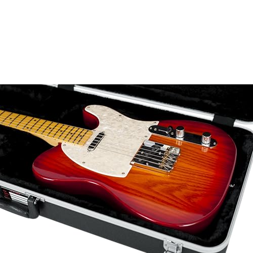 Gator Cases Deluxe Legacy Series Lightweight Deluxe ABS Molded Case for Standard Strat or Tele Style Guitars (GC-ELECTRIC-A) - style: Electric