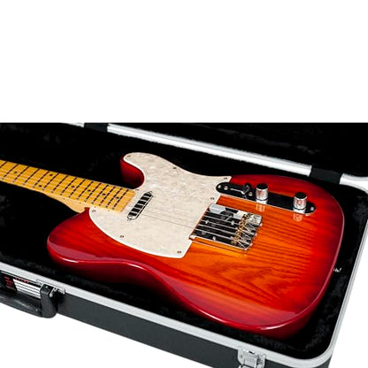 Gator Cases Deluxe Legacy Series Lightweight Deluxe ABS Molded Case for Standard Strat or Tele Style Guitars (GC-ELECTRIC-A) - style: Electric