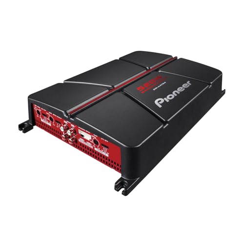 Pioneer GM-A4704 520W Max Class AB Bridgeable 4-Channel Car Amplifier | Variable High-Pass Filter - style: 4-Channel - 520W