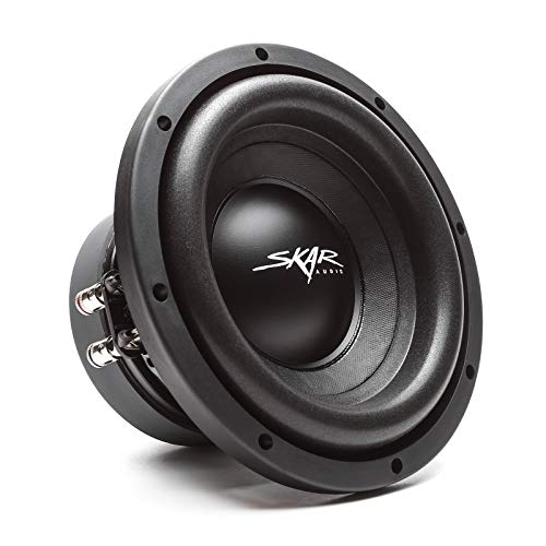 Skar Audio Dual 8" Complete 1,400 Watt SDR Series Subwoofer Bass Package - Includes Loaded Enclosure with Amplifier - size: Dual 8" D4 Loaded Enclosure with Amplifier
