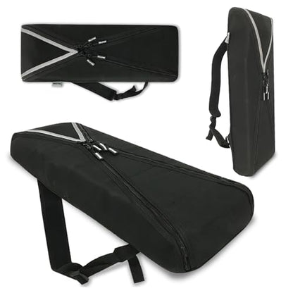 Electronic Keyboard Bag Piano Dust Cover Bag with Adjustable Straps Easy to Carry - size: 49 key：35.8*11.8*3.5