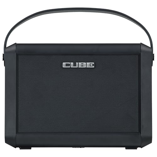 Roland Cube Street Mini | Ultra-Compact Amplifier | Exceptional Sound | Ideal for Small Events | Supports Mics, Instruments & More | Up to 7 Hours Battery Life | Built-in Effects | Bluetooth Audio | Small Events, Supports Mics, Instruments and More, Up to