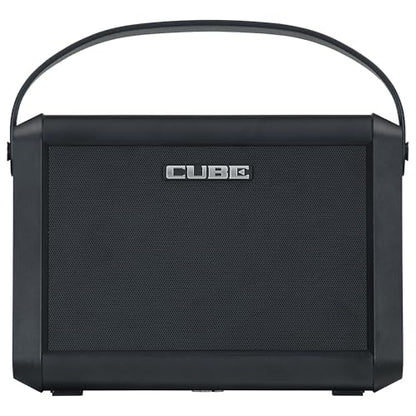 Roland Cube Street Mini | Ultra-Compact Amplifier | Exceptional Sound | Ideal for Small Events | Supports Mics, Instruments & More | Up to 7 Hours Battery Life | Built-in Effects | Bluetooth Audio | Small Events, Supports Mics, Instruments and More, Up to