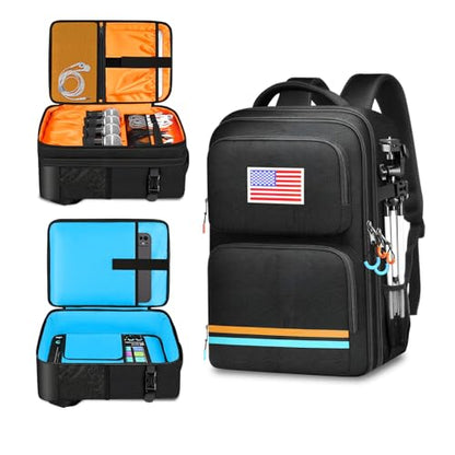 Audio Mixer Travel Case for Yamaha MG10XU,RODECaster Pro II,RODECaster Pro,RC Duo,TC-Helicon GoXLR,Podcast DJ Mixer Bag Backpack with Multi-Pockets for Microphones,Cables,Podcast Equipment