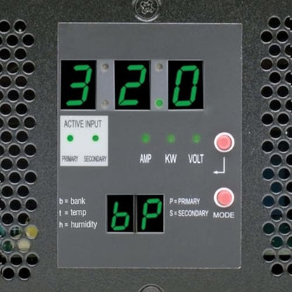 Tripp Lite Switched PDU with ATS, 7.4kW 230V Outlets (16 C13 & 2 C19), 2 IEC309 32A Blue Cords, 2U Rack-Mount, TAA (PDUMH32HVATNET) - size: 32 Amps, style: 240 Volts