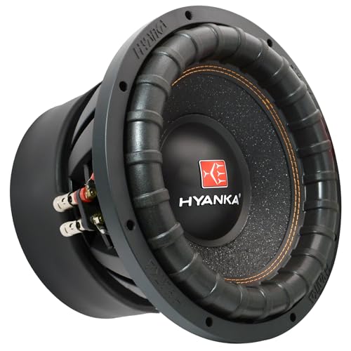 H YANKA BSP-15-4 15 Inch Subwoofer – 3000W Max Power, 3" Dual Voice Coil, 4 Ohm, Car Audio Subwoofer, Black Aluminum Basket, Paper Cone, Deep Bass for Cars - size: 15", style: Dual 4 Ohm