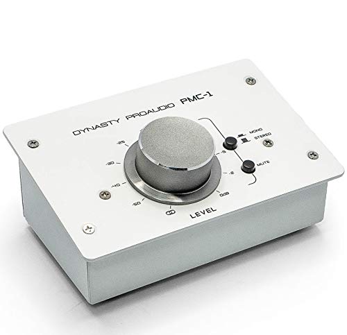 DYNASTY PROAUDIO PMC-1 Premium Passive Stereo Monitor Volume Controller With Large Volume Knob For Extremely Precise Level Adjustments - style: 1x1
