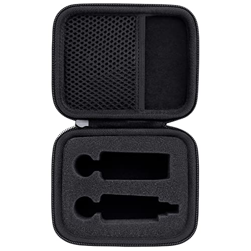 co2CREA Case for Xvive U3 U3C Microphone System Transmitter and Receiver | Travel Protection, Soft Anti-Static Lining, Hard EVA Shell, Shockproof Dustproof Water Resistant - size: for Xvive U3