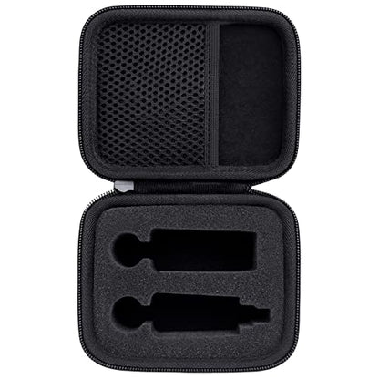 co2CREA Case for Xvive U3 U3C Microphone System Transmitter and Receiver | Travel Protection, Soft Anti-Static Lining, Hard EVA Shell, Shockproof Dustproof Water Resistant - size: for Xvive U3