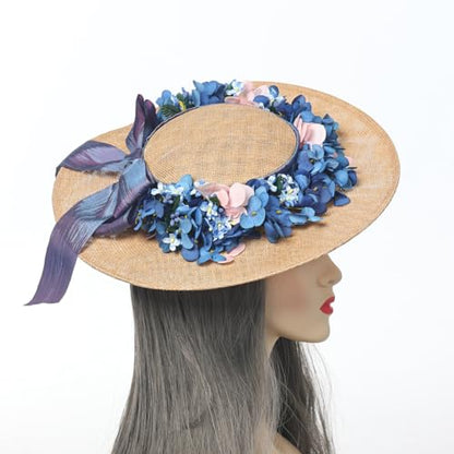 COSDREAMER Victorian Hat Girls Women Tea Party Sun Hat Small - color: E