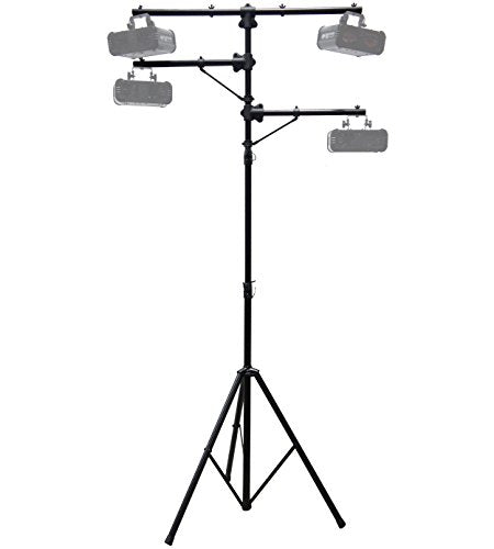 Harmony Audio HA-TREESTAND Pro Audio DJ Lighting Multi Arm Tripod & T-Bar Light Stand