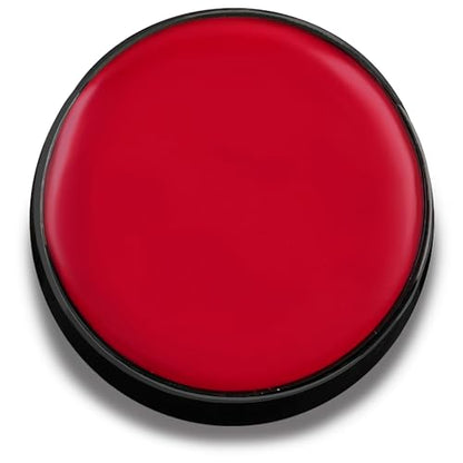 Mehron Makeup Color Cup Greasepaint - RED, Face & Body Paint | High-Pigment, Long-Wear Cream Face Paint Makeup for Theater, Halloween, Cosplay, & More. Cruelty Free & Made in the USA. - color: Clown Red
