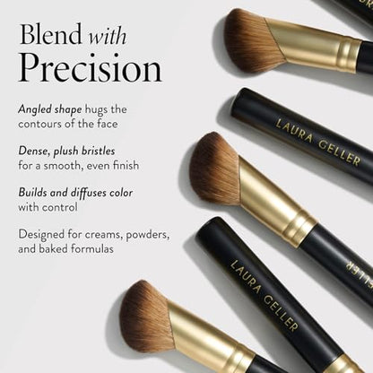 LAURA GELLER Makeup Brushes - Sculpting Face Brush for Blending & Contouring - style: 25 Sculpting Face Brush