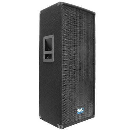 Seismic Audio - Pair of Dual 12" PA DJ Speakers 1200 Watts PRO Audio - Band, Bar, Wedding, Church - size: Pair